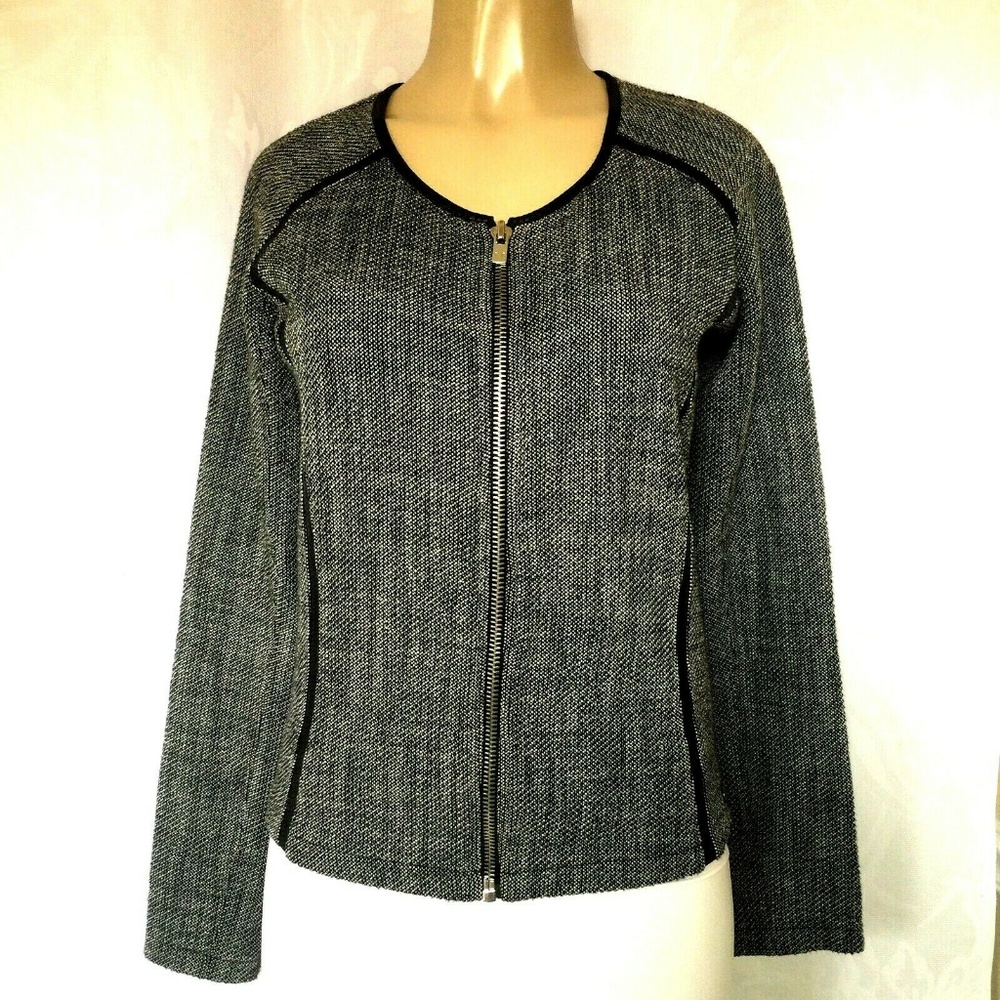 Maison Scotch Rendez Vous Lightweight Tweed Jacket